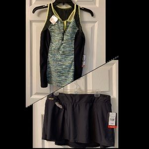 Zeroxposur (Charcoal/Lime) Activewear/Swimwear